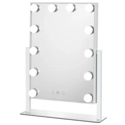 UNIQ New York Mega - Make-up Spiegel met 12 LED Lampen