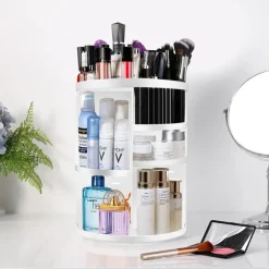 UNIQ 360° Roterende Make‑up Organizer - Wit