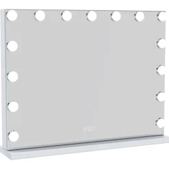 UNIQ XL Hollywood Spiegel met 15 LED Lampen & Touch