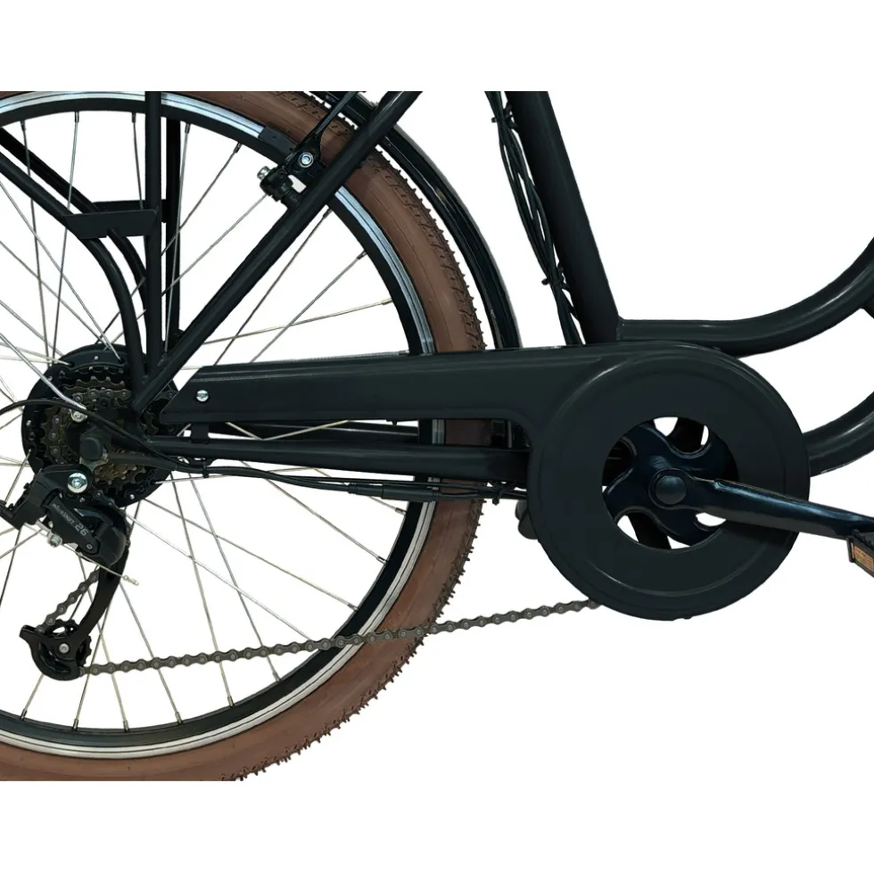 Vintage retro elektrische fiets
