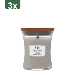 Woodwick geurkaarsen Fireside