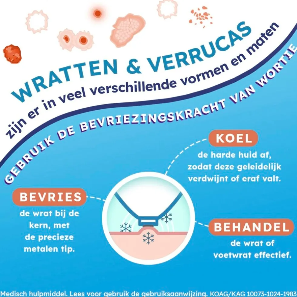 Wortie Freeze Wrattenverwijderaar