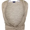 Zaffiro Be Close Beige Leaves Multifunctionele Draagdoek