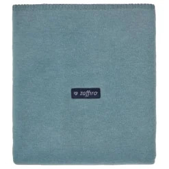 Zaffiro Blauw Cotton 100 x 150 cm Ledikantdeken