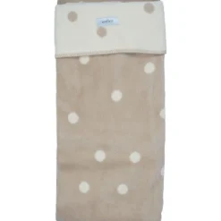 Zaffiro Ecru & Beige Gestipt 75 x 100 cm Wiegdeken
