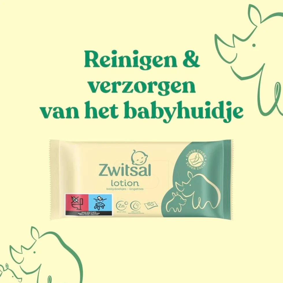 Zwitsal Lotion Billendoekjes