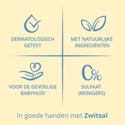 Zwitsal Zeepvrije Wascrème